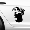 2Pac Bandana 2 Aufkleber - Beispielansicht