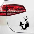 2Pac Silhouette Aufkleber - Beispielansicht