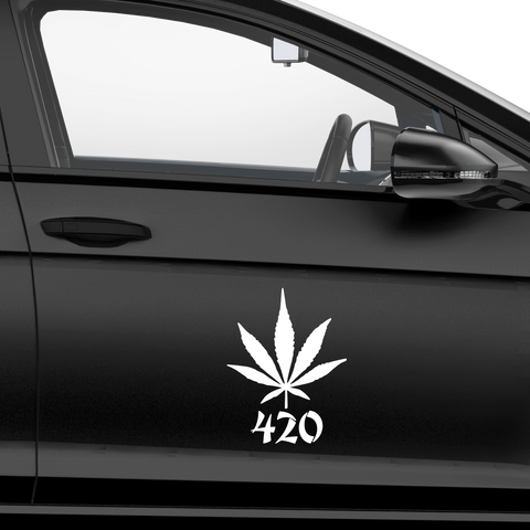 420 Asiastyle Aufkleber - Beispielansicht