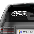 420 Aufkleber - Beispielansicht