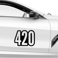 420 Normal Aufkleber - Beispielansicht