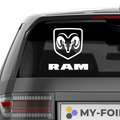 4x4 Dodge Ram Aufkleber - Beispielansicht