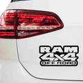 4x4 Off Road Ram Aufkleber - Beispielansicht
