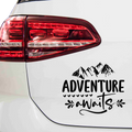 Adventure awaits Aufkleber - Beispielansicht