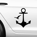 Anker Vogel Aufkleber - Beispielansicht