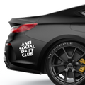 Anti Social Drift Club Aufkleber - Beispielansicht