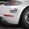 Audi King Aufkleber - Beispielansicht