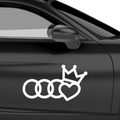 Audi King Aufkleber - Beispielansicht