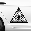 Auge der Vorsehung Aufkleber Nr 2 - Beispielansicht