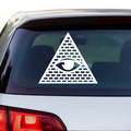 Auge der Vorsehung Aufkleber Nr 2 - Beispielansicht