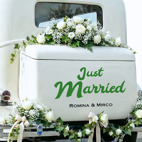 Autobeschriftung online gestalten (Wunschtext)