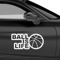 Ball is life Aufkleber Nr. 2 - Beispielansicht