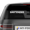 Bartender Aufkleber 3 - Beispielansicht
