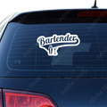 Bartender Aufkleber 4 - Beispielansicht