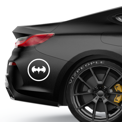 Batman Aufkleber 3 - Beispielansicht