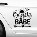 Beach Babe Aufkleber Nr 2 - Beispielansicht