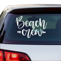 Beach crew Aufkleber - Beispielansicht