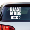 Beats Mode On Aufkleber - Beispielansicht