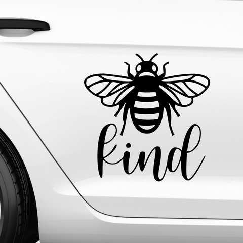 Bee Kind 2 Aufkleber - Beispielansicht