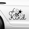 Bee Kind 7 Aufkleber 2. - Beispielansicht