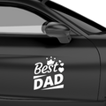 Best Dad Aufkleber Nr 1 - Beispielansicht