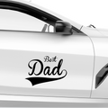 Best Dad Aufkleber Nr 3 - Beispielansicht