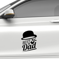 Best Dad Aufkleber Nr 4 - Beispielansicht