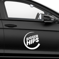 Bigger Hips Burger King Fakelogo Aufkleber - Beispielansicht
