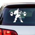 Bodybuilder Aufkleber - Beispielansicht