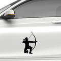Bogenschütze 2 Aufkleber - Beispielansicht