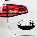 Bogenschütze mit Hirsch Aufkleber - Beispielansicht