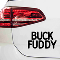 Buck Fuddy Aufkleber - Beispielansicht