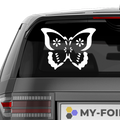 Butterfly Face Sticker - Beispielansicht