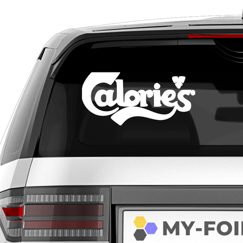 Calories Carlsberg Fakelogo Aufkleber - Beispielansicht