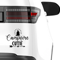 Campfire cutie Aufkleber - Beispielansicht