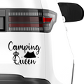 Camping Queen Aufkleber - Beispielansicht