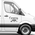 Camping Squad Aufkleber - Beispielansicht