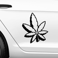 Cannabisblatt2 Aufkleber - Beispielansicht