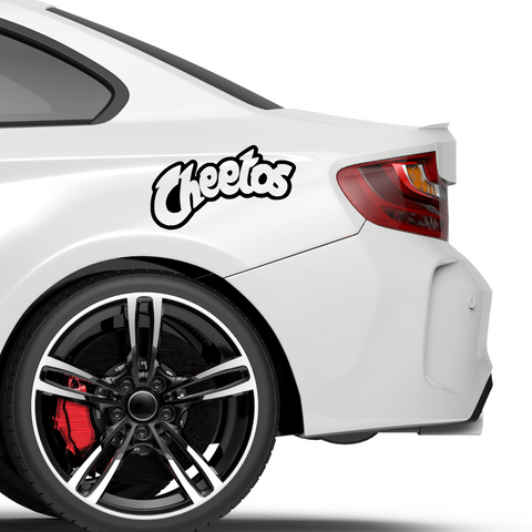 Cheetos Logo Aufkleber - Beispielansicht