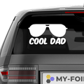 Cool Dad Aufkleber Nr 2 - Beispielansicht