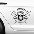 Crossfit Aufkleber - Beispielansicht