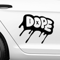 DOPE Artwork JDM Aufkleber - Beispielansicht