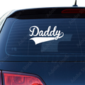 Daddy Aufkleber - Beispielansicht