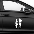Devil and Angel Aufkleber - Beispielansicht