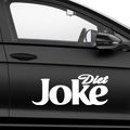 Diet Joke Diet Coke Fakelogo Aufkleber - Beispielansicht
