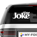 Diet Joke Diet Coke Fakelogo Aufkleber - Beispielansicht
