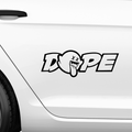 Dope Style JDM Aufkleber - Beispielansicht