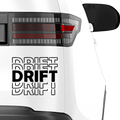 DriftDrift Aufkleber - Beispielansicht