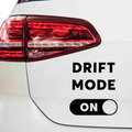 Drift Mode On Aufkleber - Beispielansicht
