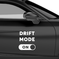 Drift Mode On Aufkleber - Beispielansicht